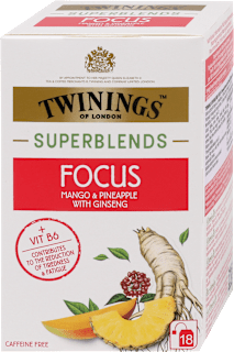 Superblends čaj Focus, 18 vrećica TWININGS