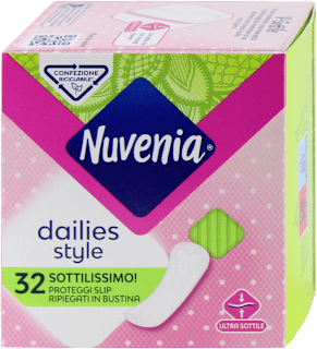 Proteggi slip dailies style sottilissimo! ripiegati Nuvenia