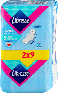 classic protection ciklusni ulošci - dugi sa krilcima, 2x9kom Libresse