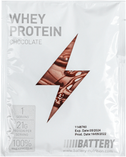 WHEY PROTEIN - chocolate BATTERY