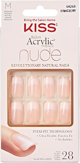 Unghie finte Acrylic Nude French - Cashmere  KISS