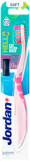 Szczoteczka do zębów Hello Smile soft 9 lat + Jordan