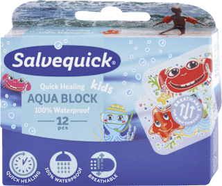 Detské náplasti Aqua Block Salvequick