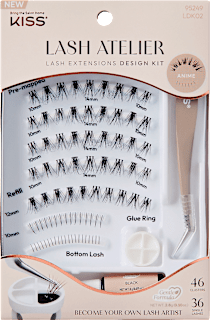 Umelé riasy Lash Atelier Design Kit - 02 KISS