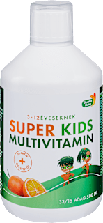 Super Kids multivitamin 3 éves kortól Swedish Nutra