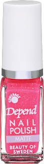 Mini lak za nohte 704, mat DEPEND