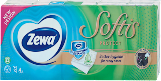 Носни кърпи Softis Protect Zewa