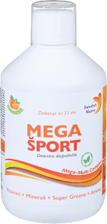 Prehransko dopolnilo Mega Sport Swedish Nutra
