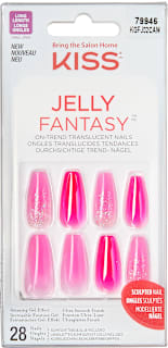 Jelly Fantasy unghii false JELLY BABY LONG COFFIN KISS