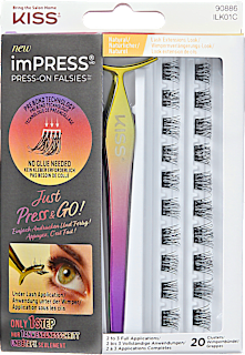 Kit gene false natural Impress Press-On KISS
