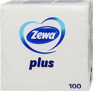 Szalvéta Plus fehér 1 rétegű ZEWA