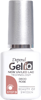 Gel lak za nohte Gel iQ, 017 Deco Rose DEPEND