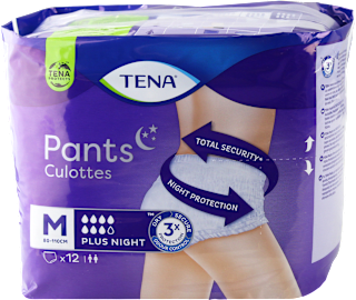 Pants culottes plus night taglia M TENA