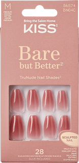 Künstliche Nägel Bare But Better True Nude KISS