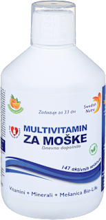 Prehransko dopolnilo Multivitamin za moške Swedish Nutra
