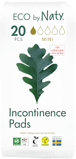 Assorbenti mini compostabili per incontinenza  Naty