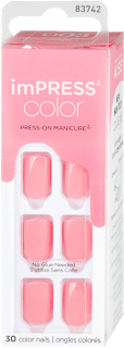 imPRESS Color samolepljivi veštački nokti - Pretty Pink KISS