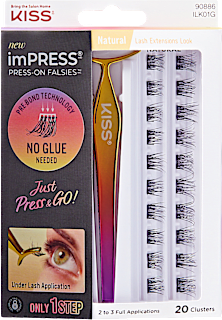 Kit gene false volum Impress Press-On KISS