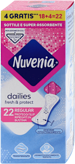 Proteggi slip dailies fresh & protect regular ripiegati Nuvenia