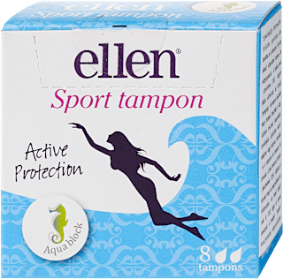 Sport tampon, Active Protection Aqua block ellen