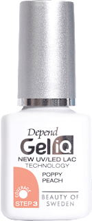 Gel lak za nohte Gel iQ, 005 Poppy Peach DEPEND