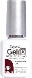 Gel lak za nohte Gel iQ, 033 Bordeaux Lips DEPEND