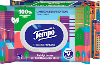 Feuchtes Toilettenpapier sanft & frisch (2x42 St) Tempo