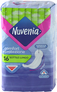 Assorbenti comfort e protezione sottile lungo Nuvenia