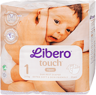 Pelenka 1-es méret, 2-5 kg Libero