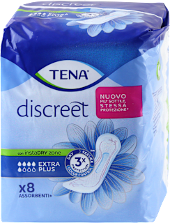 Assorbenti discreet extra plus per incontinenza TENA