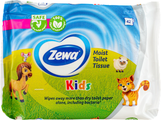 Kids vlažni toaletni papir  Zewa