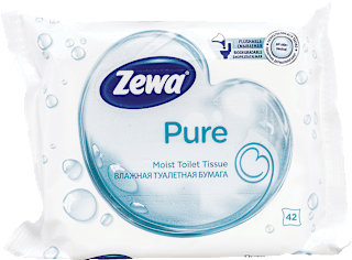 Vlažni toaletni papir – Pure Zewa