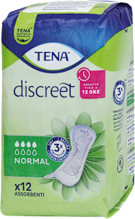 Assorbenti discreet normal per incontinenza TENA