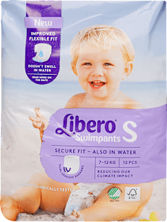Úszópelenka S-es méret, 7-12 kg Libero