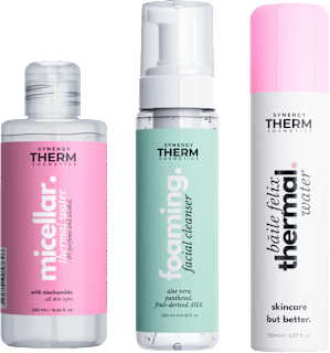 Set cleansing routine Synergy Therm