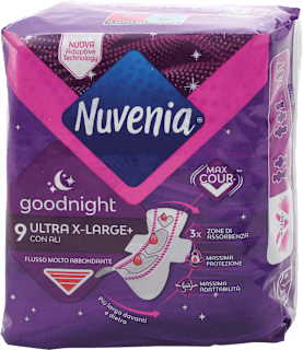 Goodnight assorbente ultra x-large+ con ali Nuvenia