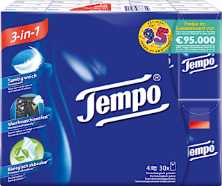 Taschentücher (30x10 St) Tempo