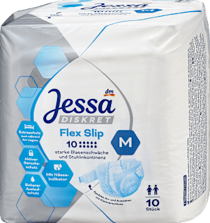 Inkontinencia pelenka, M-es méret, súlyos inkontinencia esetére Jessa DISKRET