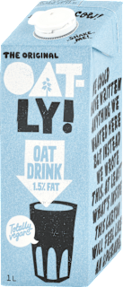 ovesný nápoj 1,5 % tuku Oatly
