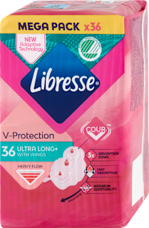 freshness & protection higijenski ulošci s krilcima – ultra long Libresse