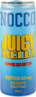 JUICY MELBA - blago gazirani napitak obogaćen aminokiselinama NOCCO