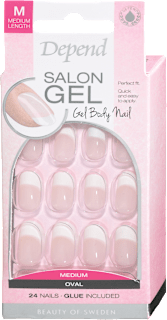 Umetni nohti Salon Gel - M (srednji) DEPEND