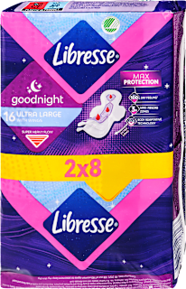 Éjszakai egészségügyi szárnyas betét, Ultra Large Libresse