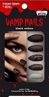 Künstliche Nägel Night Fright Vamp Black Widow ARDELL