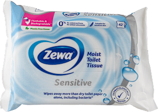 Sensitive - vlažni toaletni papir Zewa