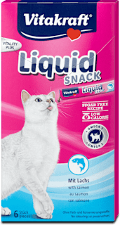 Katzensnack Liquid mit Lachs Vitakraft
