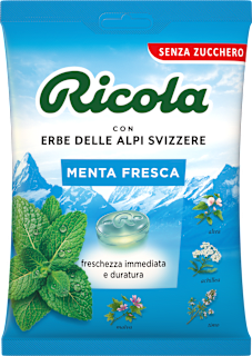 Caramelle alla menta fresca in busta Ricola