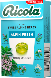Biljni bomboni – Alpin Fresh Ricola