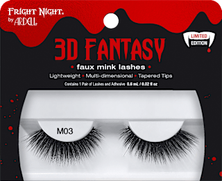 Künstliche Wimpern Fright Night 3D Fantasy Faux Mink (1 Paar) ARDELL