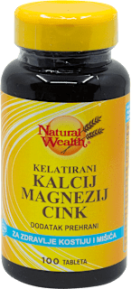 KALCIJUM, MAGNEZIJUM, CINK - DIDATAK PREHRANI Natural Wealth